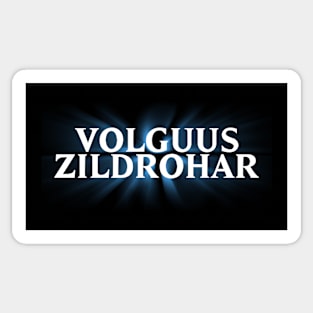 Volguus Zildrohar Sticker
